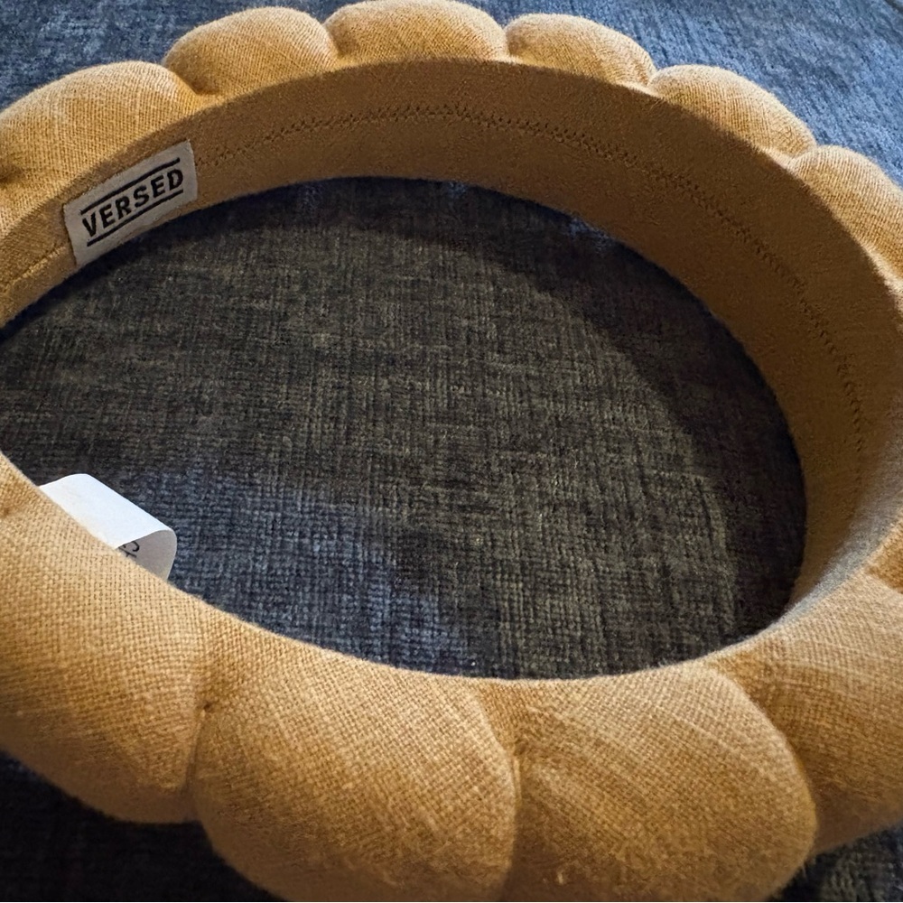 Viral Versed Good Day Linen Headband Tan  TikTok Spa